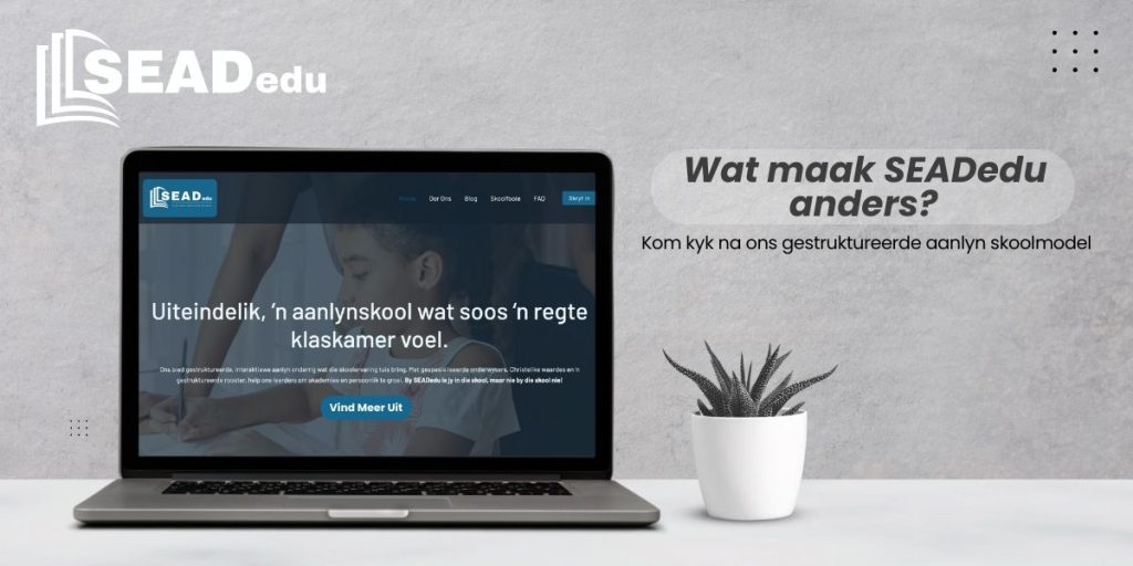 Wat maak SEADedu anders? Loer in op ons gestruktureerde aanlyn skoolmodel. 1 Wat maak SEADedu anders ‘n Blik op ons gestruktureerde aanlyn skoolmodel. Aanlyn Tuisonderrig Tuisskool 2